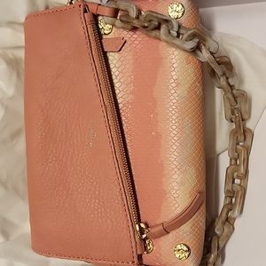 Hammett Dillon Small Pink Himalayan Snake Purse